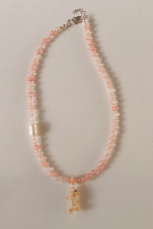 CHOKER PEZ Y CUARZOS