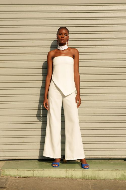 Genova Pantalón - Blanco