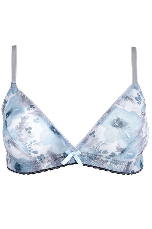 BRALETTE BLOSSOMS AZUL