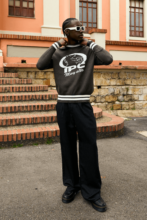 BROWN CAMPEONES SWEATER